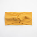 3x Women Cotton Headband Twist Knot Elastic Head Wrap Sports Gym Yoga Hair Band