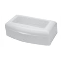 Nail Sterilizer Tray Implement Pedicure Manicure Boxes White Steril Tool