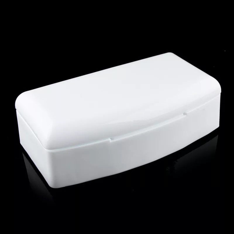 Nail Sterilizer Tray Implement Pedicure Manicure Boxes White Steril Tool