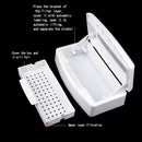 1 pc Nail Sterilizer Tray Disinfection Pedicure Manicure Box Nails Art Boxes