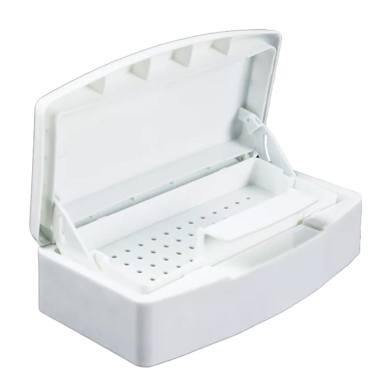 1 pc Nail Sterilizer Tray Disinfection Pedicure Manicure Box Nails Art Boxes