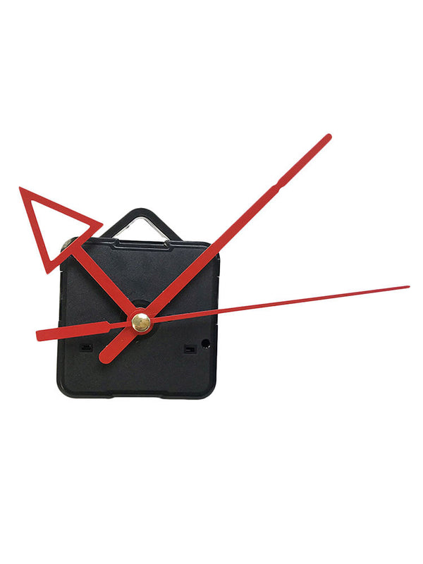 1 Set Red Triangle Hands Quartz Wall Clock Movement Mechanism Tools Parts Kit