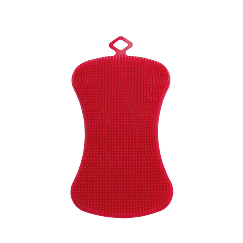 Multifunction Silicone Washing Sponge Kitchen Cleaning Bowl Pan Bowl Dish Brush