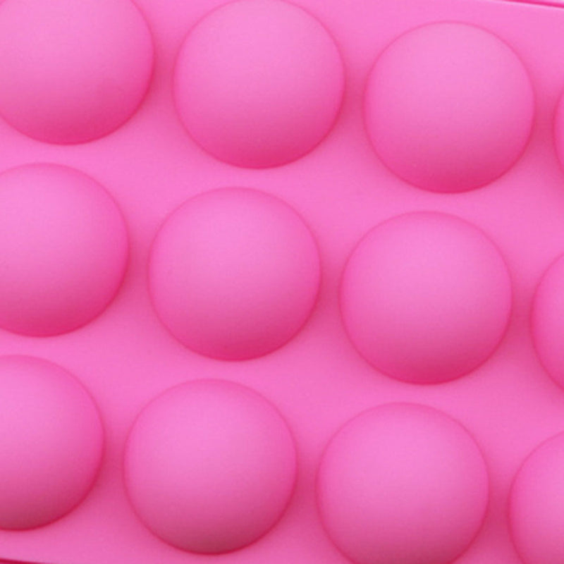 1 x Hemisphere Shape Silicone 12 Holes Food Grade Baking Accessories Chocolate