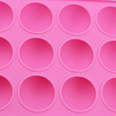 1 x Hemisphere Shape Silicone 12 Holes Food Grade Baking Accessories Chocolate