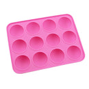 1 x Hemisphere Shape Silicone 12 Holes Food Grade Baking Accessories Chocolate