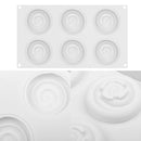 ood Grade Silicone Cake Mold Muffin Chocolate Biscuit Mold Hemisphere Handmade B