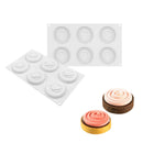 ood Grade Silicone Cake Mold Muffin Chocolate Biscuit Mold Hemisphere Handmade B