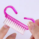 4Pcs Nail Art Cleaner Brush for Powder Dust Cleaning Remover Pedicure DIY Tool
