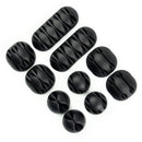 10Pcs Cable Reel Organizer Cord Management Charger Desktop Clip Wire Holder