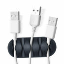 10Pcs Cable Reel Organizer Cord Management Charger Desktop Clip Wire Holder