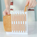 Adjustable Plastic Bread Slicer Folding Bread Cutters Loaf Sandwich Newest Use