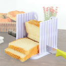 Adjustable Plastic Bread Slicer Folding Bread Cutters Loaf Sandwich Newest Use