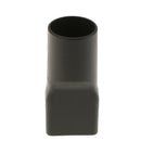 Hose-Converter-Adapter Dust-Cleaner Vacuum Plastic Square Head Black