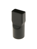 Hose-Converter-Adapter Dust-Cleaner Vacuum Plastic Square Head Black