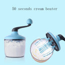 1 x Manual Plastic Hand Whisk Egg Beater Mixer Blender Crank Handle Newest Use