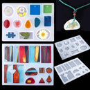 Handmade DIY Crystal Glue Silicone Mold DIY Jewelry Necklace Pendant Tool