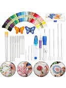 Embroidery Stitching Needle Threader Pen Punch Tool J4W8 Sewing New For DIY