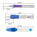 DIY Embroidery Art Pen Knitting Sewing Tool Kit Punch Needle + 50 Threads Set