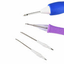 Magic Diy Embroidery Pen Knitting Sewing Tool Kit Punch Needle Stitching Set