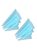 2 Set Durable Cake Decorating Bag Clip Piping Bags  Piping Bag Blue Color
