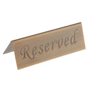 Table-Sign Reserved Takeaways Reusable Hotel for Special-Guests Restaurant