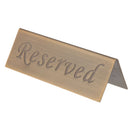Table-Sign Reserved Takeaways Reusable Hotel for Special-Guests Restaurant