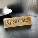 Table-Sign Reserved Takeaways Reusable Hotel for Special-Guests Restaurant