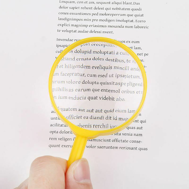 1x New Toys Children's Educational Two Handed Magnifying Glass Durable