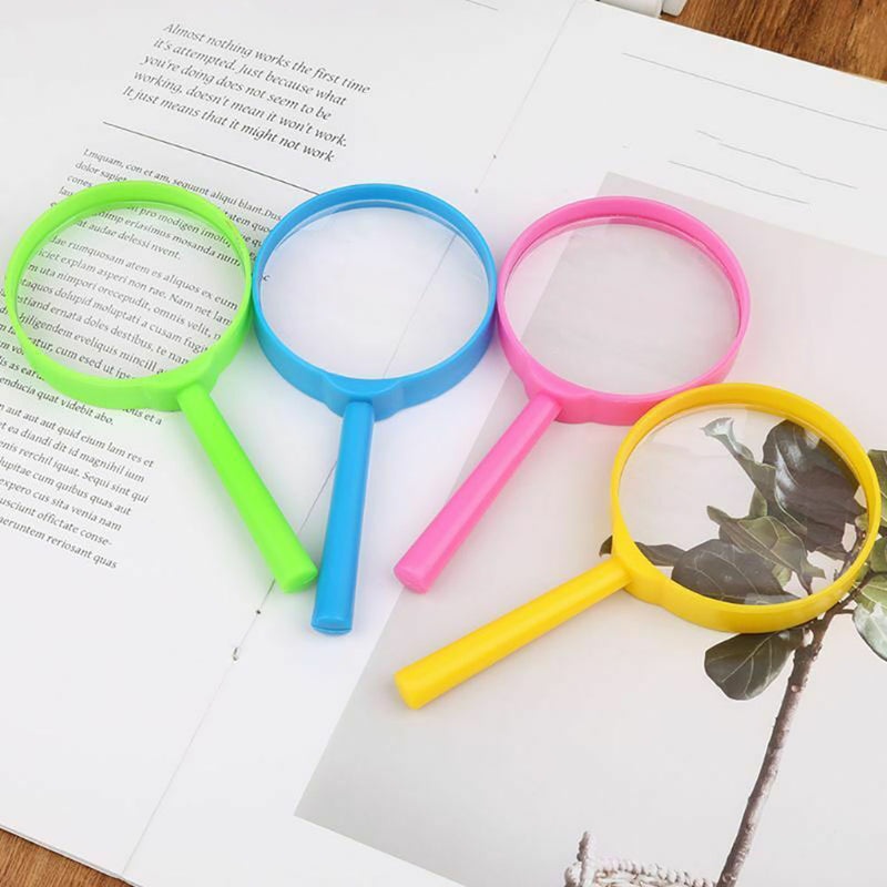 1x New Toys Children's Educational Two Handed Magnifying Glass Durable