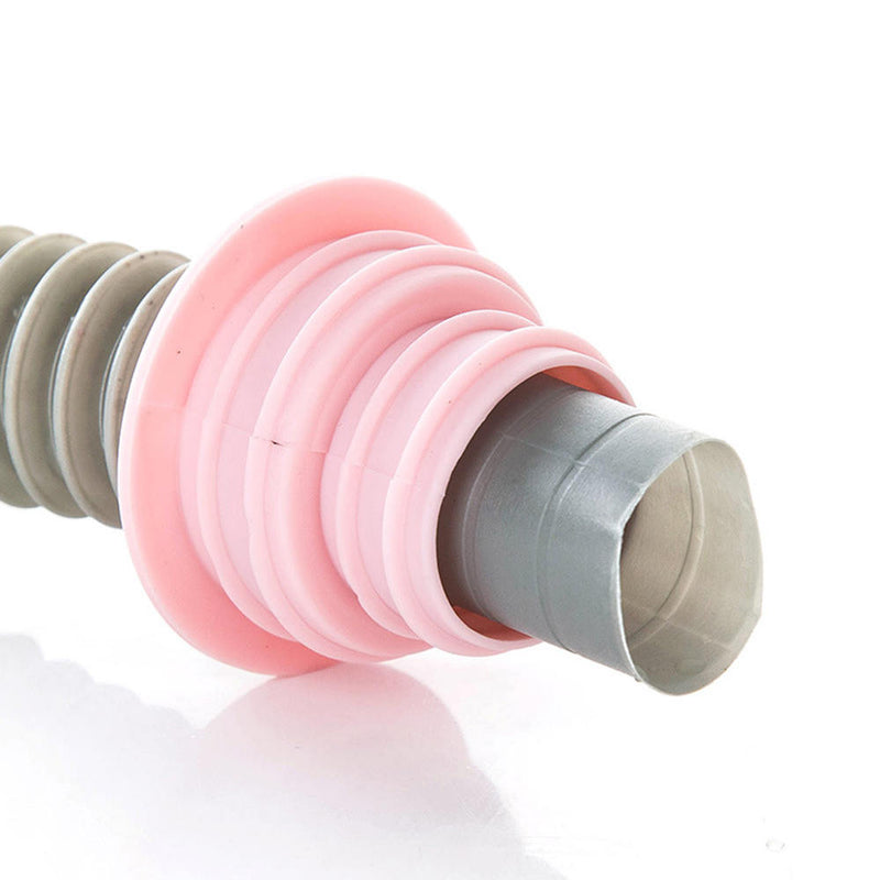 1 x Sewer Deodorant Sealing Ring Silicone Drain Pipe Hose Seal Plug Random Color