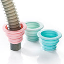 1 x Sewer Deodorant Sealing Ring Silicone Drain Pipe Hose Seal Plug Random Color