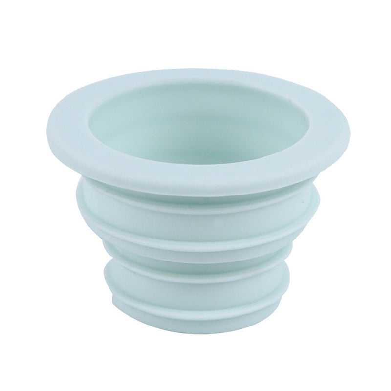 1 x Sewer Deodorant Sealing Ring Silicone Drain Pipe Hose Seal Plug Random Color