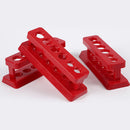 1 pc Quality Laboratory Test Tube Rack Red Plastic Scientific Good Accessories