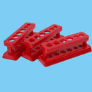 1 pc Quality Laboratory Test Tube Rack Red Plastic Scientific Good Accessories