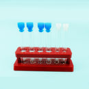 1 pc Quality Laboratory Test Tube Rack Red Plastic Scientific Good Accessories