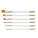 6Pcs/set Artist Paint Brush for Oil Watercolor Painting Nylon Hair Newest Useful