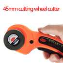 Rotary Cutter 45 mm Round Wheel Blade Leather Paper Fabric Cutting Craft Sewing