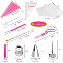 83PCS Cake Decorating Kit Piping for Set Tips Decoration Decorated Mouth DIY
