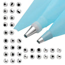 83PCS Cake Decorating Kit Piping for Set Tips Decoration Decorated Mouth DIY