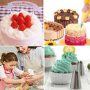 83PCS Cake Decorating Kit Piping for Set Tips Decoration Decorated Mouth DIY