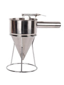 Stainless Steel Funnel Small Balls Tools With Rack Cupcakes Baking