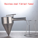 1Pcs Stainless Steel Balls Making Funnel Cupcakes Baking Dispenser Newest Useful