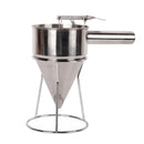 Stainless Steel Funnel Small Balls Tools With Rack Cupcakes Baking