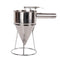 Stainless Steel Funnel Small Balls Tools With Rack Cupcakes Baking