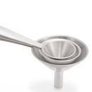1 x Mini Stainless Steel Funnel with Handle Kitchen Tool for Liquid Fluid Powder