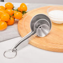 1x Mini Stainless Steel Funnel with Handle Kitchen Tool for Liquid Fluid Powder
