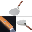 Pizza-Shovel Kitchen-Baking-Tool Stainless-Steel Round Pie Pancake