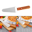 Blade-Cutter Shovel Spatulas Pizza-Server Pastry Stainless-Steel Serrated-Edge