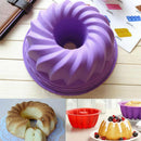 Mousse-Mold Pastry Cake-Decorating-Tools Baking-Pan Silicone-Form Spiral-Shape